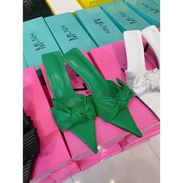 GUỐC NHỌN MŨI NƠ THẮT (D1856 D1857 D1858 D1859)