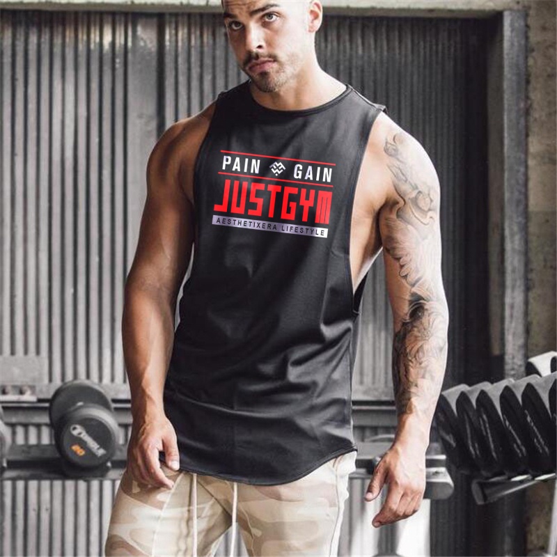 Áo Ba Lỗ Tập Thể Thao Thời Trang Cho Nam