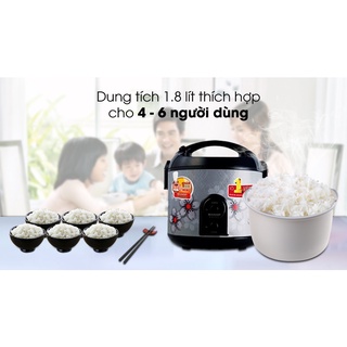Nồi cơm điện Sharp 1.8 lít KS-NR191STV