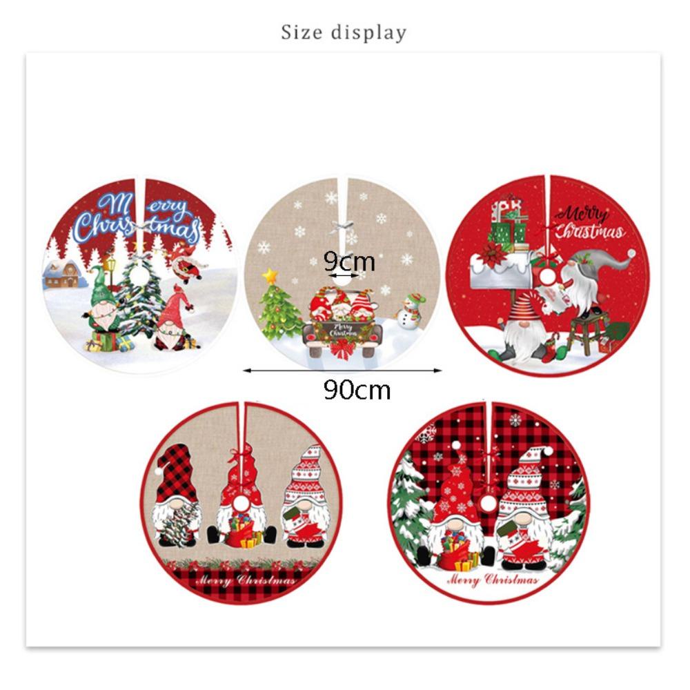 1 Thảm Lót Trang Trí Cây Thông Noel Dễ Thương