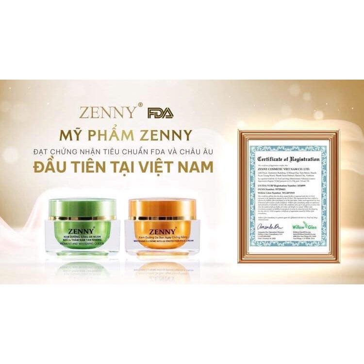 Kem Dưỡng Da Zenny