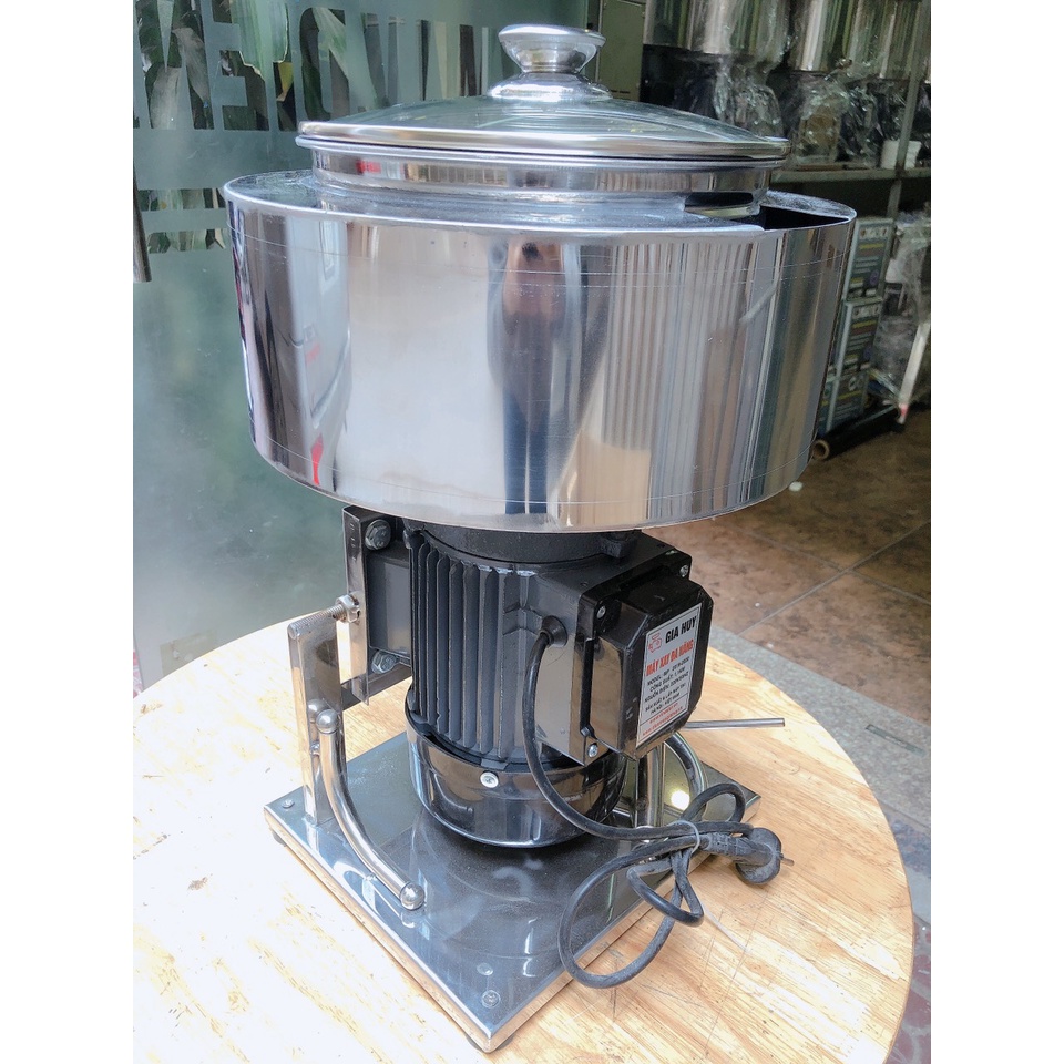 Máy xay thịt công nghiệp làm giò,chả có bao đá đa năng, tặng kèm lưỡi