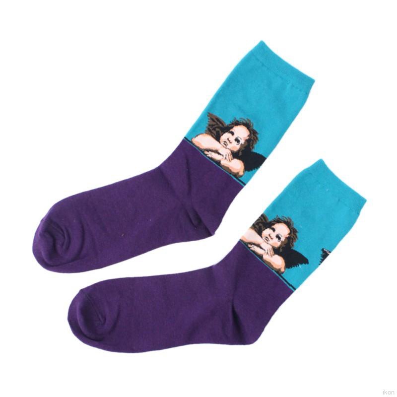 Vớ cổ cao họa tiết độc đáo thời trang