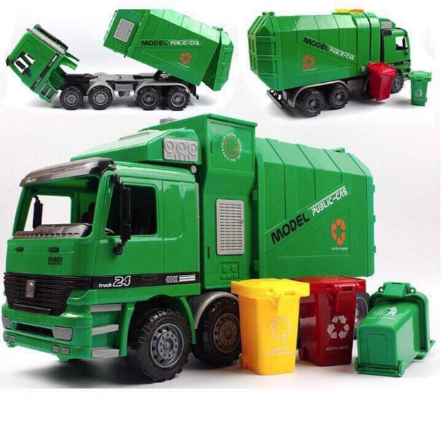 xe rác cho bé hàng siêu to khổng lồ