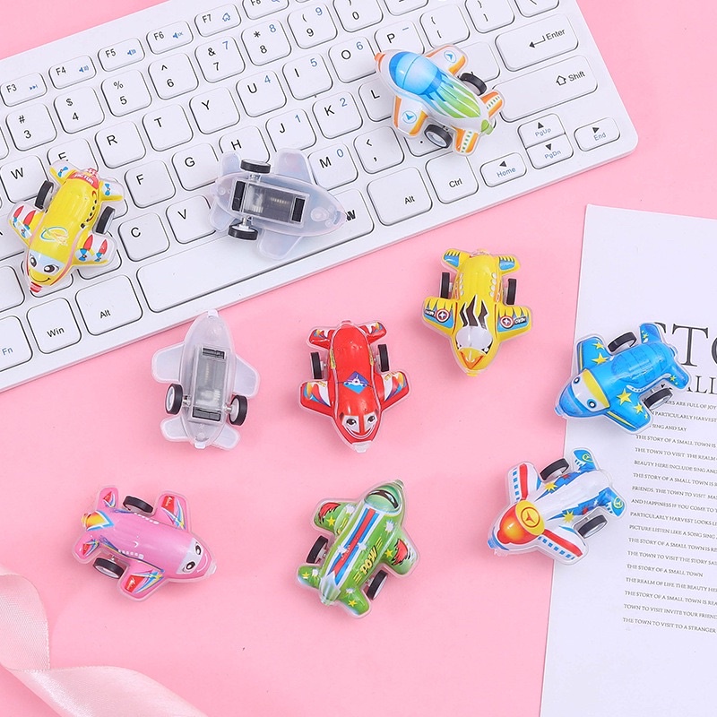 [ Rẻ Vô Địch ] Đồ Chơi Máy Bay Chạy Cót Máy Bay Mini , Máy Bay Đồ Chơi Hình Dáng Dễ Thương Cho Bé.