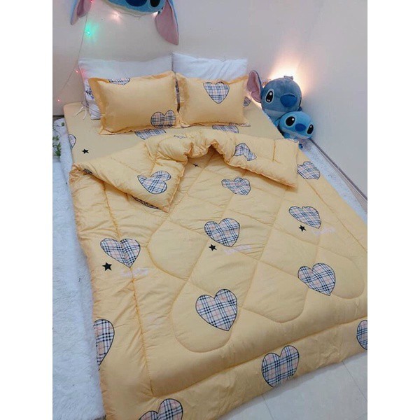 Chăn phao trần bông dày loại 1 bông hơi siêu nhẹ 1m8-2m cao cấp được chọn màu