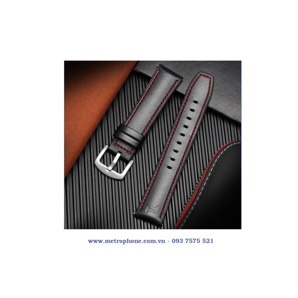 Dây da Hybird Porsche design dành cho Huawei Watch GT 2 / Galaxy Watch 46mm / Gear S3 / GTR 47mm / Watch GT