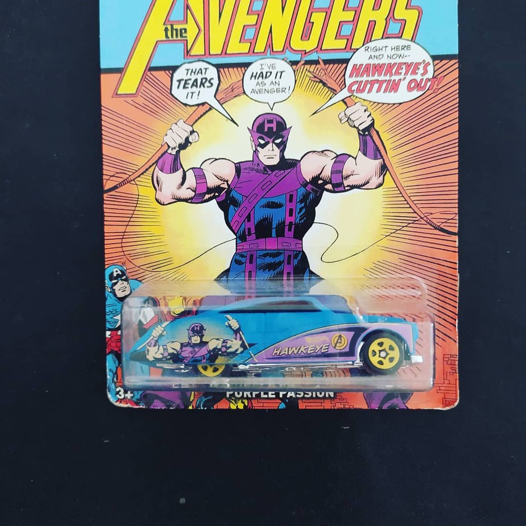 Hotwheels Mô Hình Đồ Chơi Xe Hơi Avengers Rare (Max.. 1 / Mua Mua Trong Suốt)