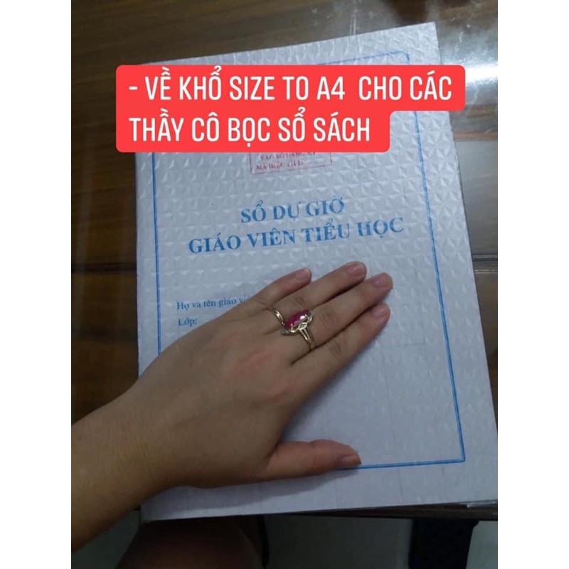 Bọc sách vở cho bé sét 10 tờ