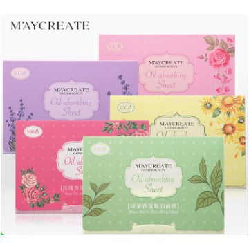 Giấy Thấm Dầu MayCreate 100 tờ MGTD1