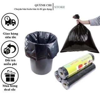 Túi Đựng Rác Đen Tự Phân Hủy Kích Thước 53 x 63 cm x 0.5 kg