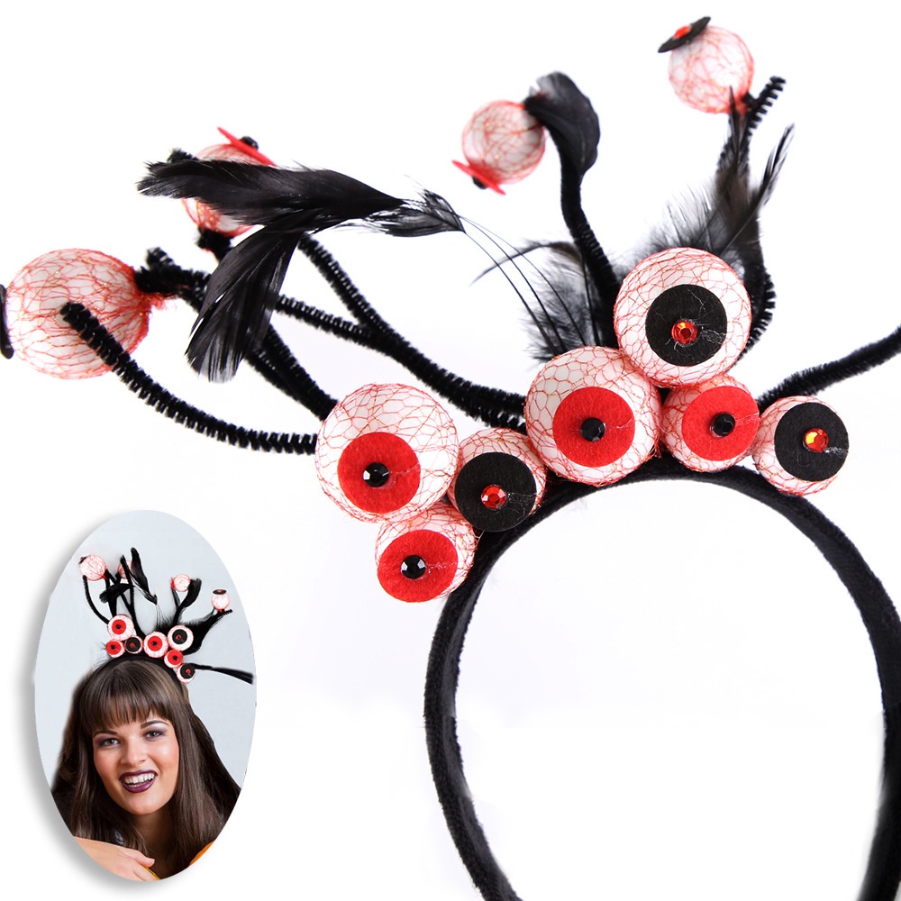 Mới Băng Đô Cài Tóc Phong Cách halloween Cho Bé Gái