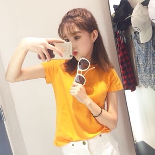Áo thun nữ body trơn