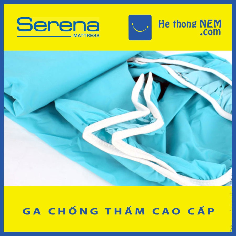 Ga chống thấm Poly SERENA ga giường m6 m8 drap poly ga giường lẻ - Hệ Thống Nệm