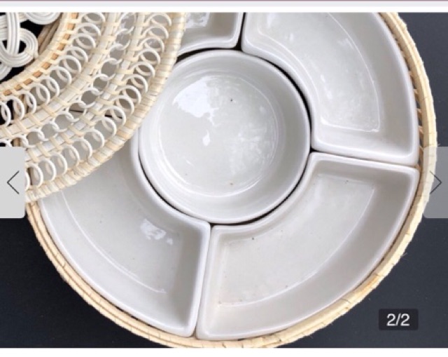 Khay đựng mứt, bánh kẹo đồ ăn