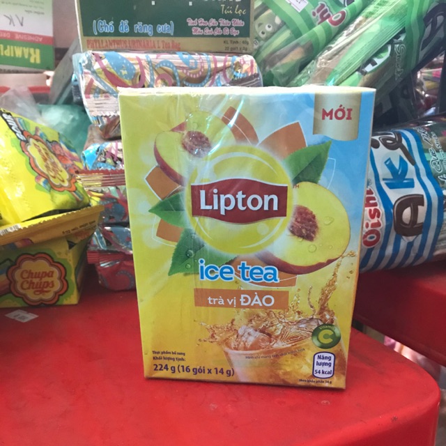 Trà đào lipton