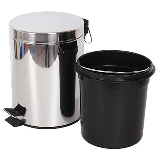 Thùng rác inox chân đạp 5l
