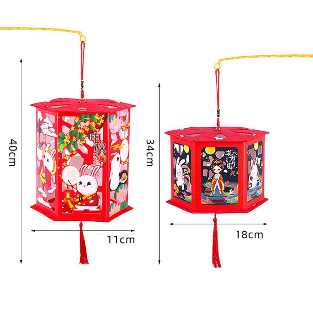 YIYU Lồng Đèn Giấy Tua Rua Treo Trang Trí Phong Cách Trung Hoa