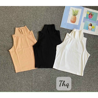 Áo 3 lỗ cổ lọ sexy