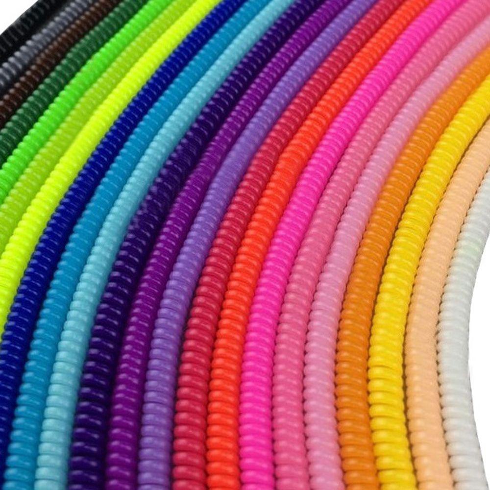 Glenes Ốp Bọc Bảo Vệ Dây Cáp Sạc USB / Tai Nghe 60cm Tiện Dụng