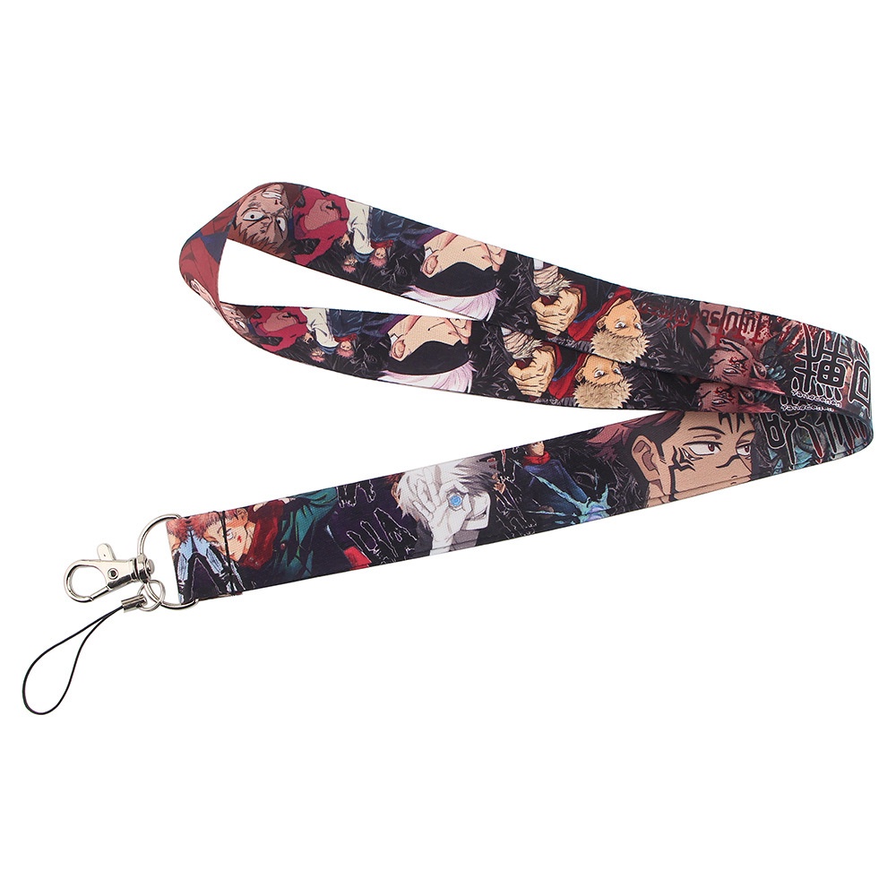 Dây Đeo Điện Thoại / Bảng Tên / Thẻ Id / Móc Chìa Khóa Họa Tiết Anime Nhật Bản Jujutsu Kaisen Giá Đỡ