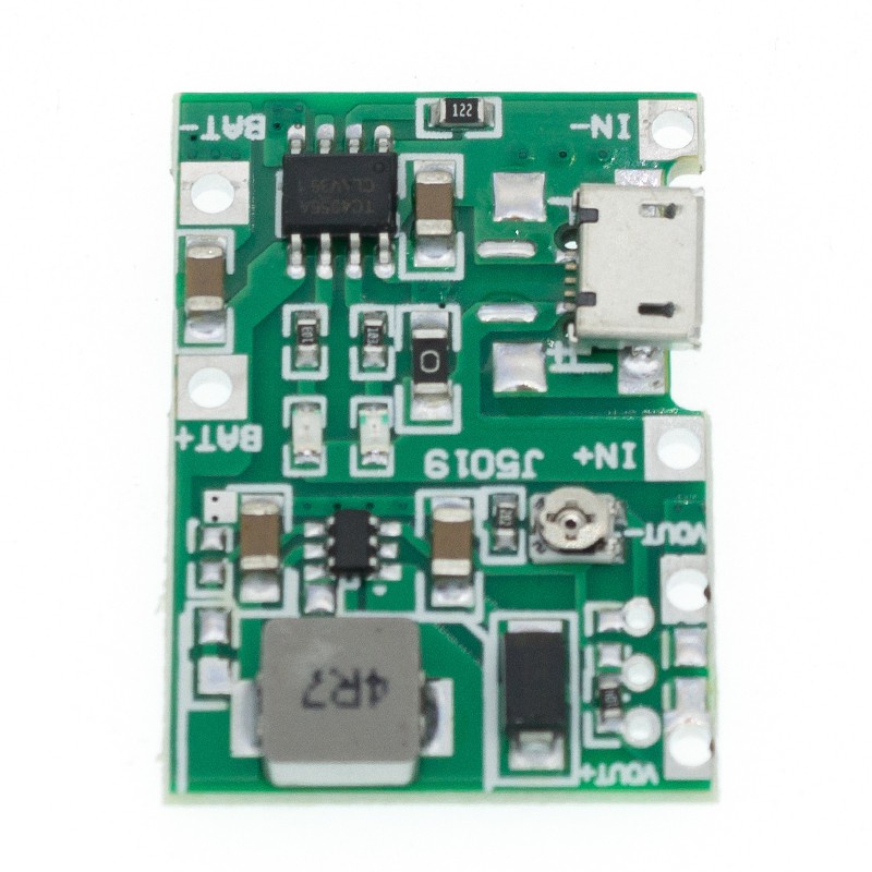 Bảng Mạch Hạ Áp Pin Li-ion 18650 3.7V 4.2V