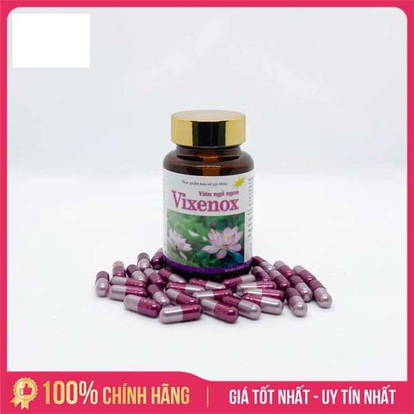 Viên uống ngủ ngon VIXENOX - Giúp ngủ ngon , giấc ngủ sinh lý , sáng dậy tỉnh táo - Giải pháp cho người bị mất ngủ - 30V