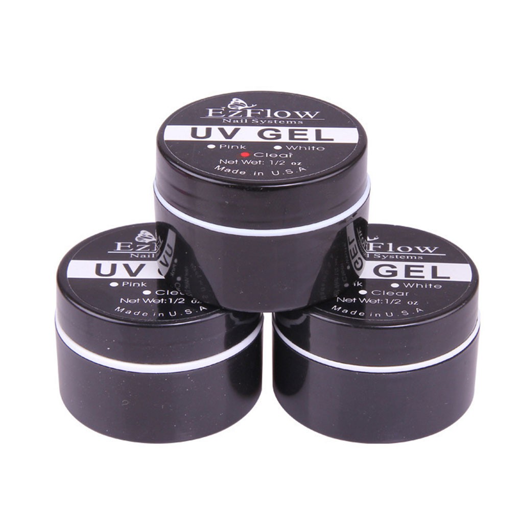 Gel đắp móng tay 3 màu tự chọn phù hợp cho UV gel nhanh khô