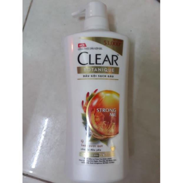 Dầu gội clear thảo dược 650g