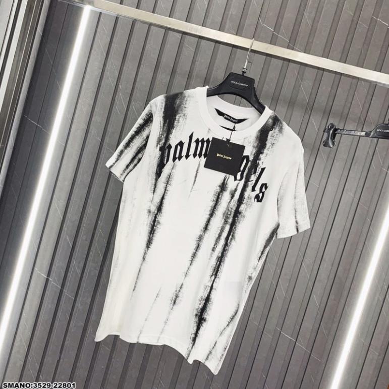 Áo Thun Nam PalmAngel Loang Chảy Siêu Đẹp - Áo Phông Nam PalmAngels Hoạ Tiết Nổi Bật