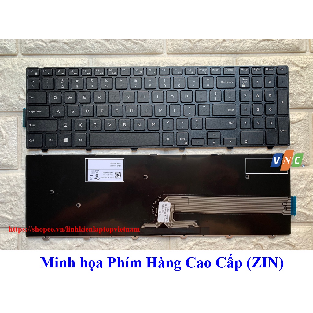 Bàn phím Laptop Dell Inspiron 3878, 15-3878 15-3000 3558 3559 3567 3568