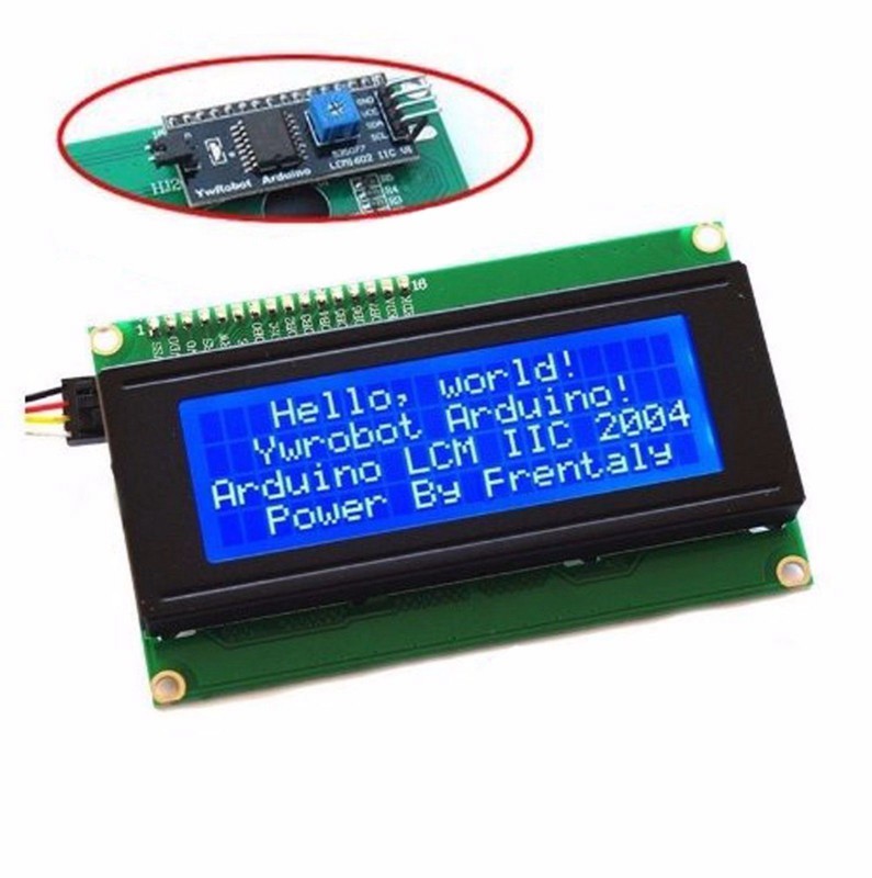 Mô Đun Hiển Thị Màn Hình Lcd Xdvn Serial Iic I2C Twi 2004 20x4 5v