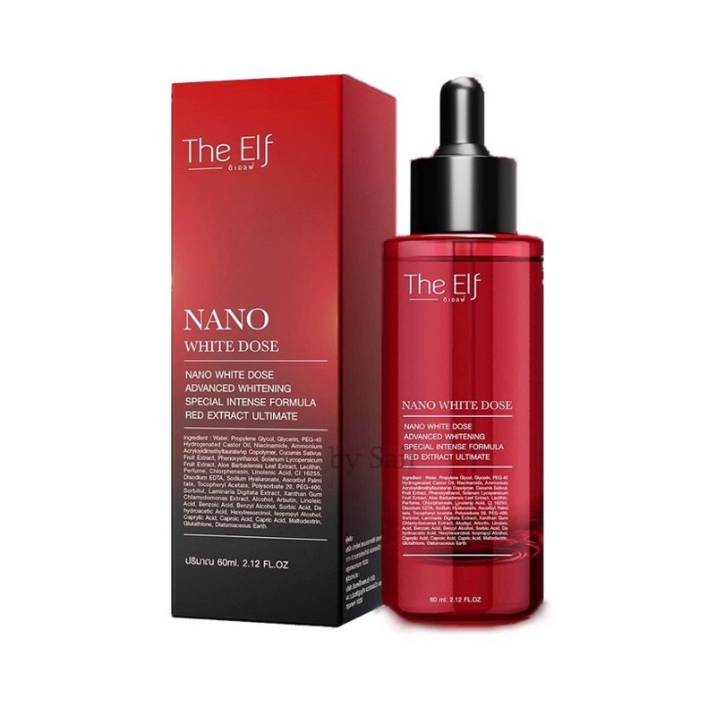 Serum The Elf Nano White Thái Lan kích trắng giảm thâm body 60ml