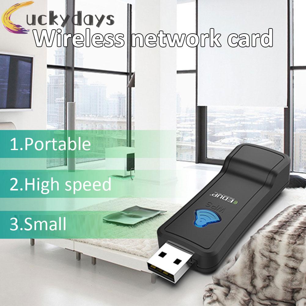 LUCKYDAYS EDUP USB WiFi Wireless Adapter 300Mbps 2.4Ghz TV Network Card LAN Receiver | BigBuy360 - bigbuy360.vn