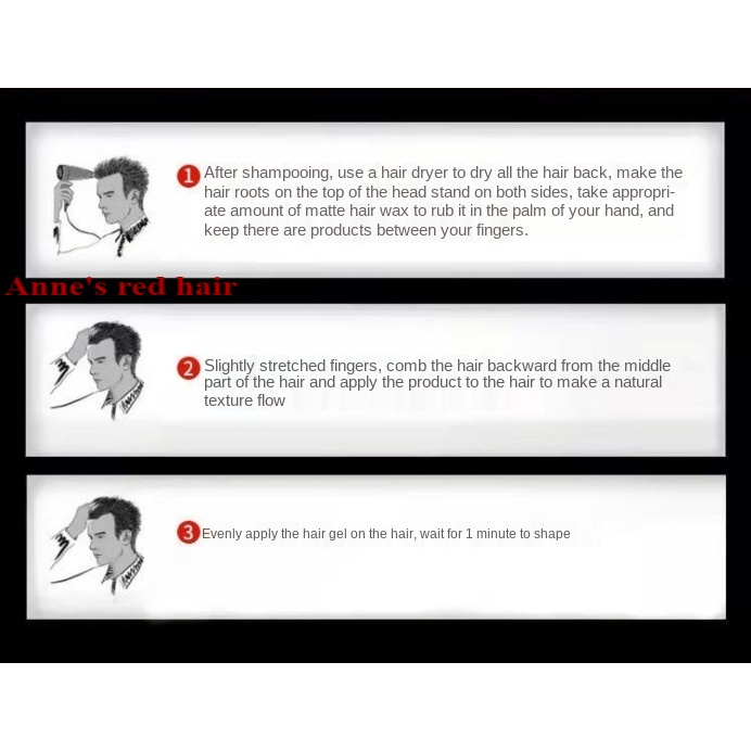 [Hàng mới về] Sáp vuốt tóc tạo kiểu tự nhiên dưỡng ẩm