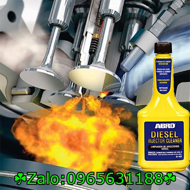 Phụ gia làm sạch béc phun dầu Abro Diesel Injector Cleaner 354ml