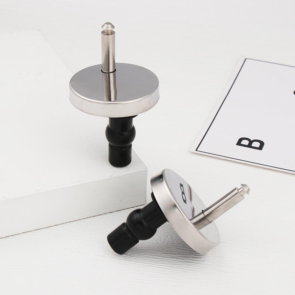 Set 2 Bản Lề Cửa Toilet Bằng Chrome Tiện Dụng