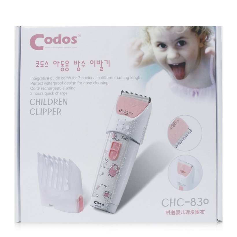 [SẴN HCM, NOWSHIP 2H] Tông đơ cắt tóc trẻ em Codos CHC-830