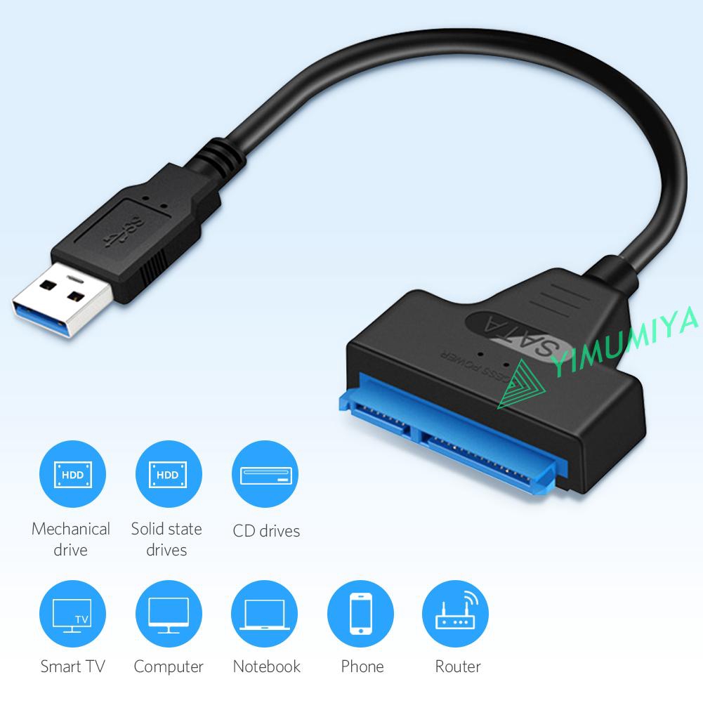 Bộ chuyển đổi đĩa cứng SATA USB 3.0 sang cáp USB