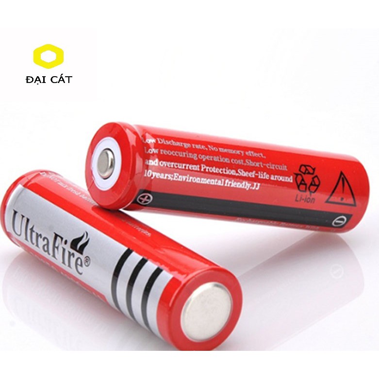 Pin sạc quạt mini - quat 3 tốc độ giá rẻ 18650 3.7V 1200mah - Pin sạc cell - PIN SẠC ĐÈN PIN