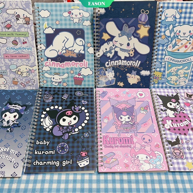 Sổ Tay Khổ A5 Họa Tiết Hoạt Hình Sanrio Kulomi Cinnamoroll Để Vẽ Phác Thảo