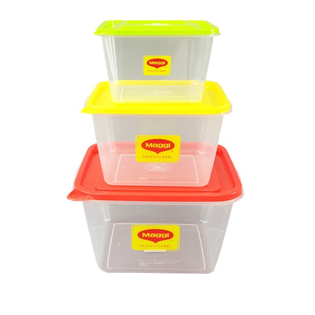 [GIFT] Bộ hộp nhựa 3 món Maggi - Giao mẫu mã ngẫu nhiên tùy đợt
