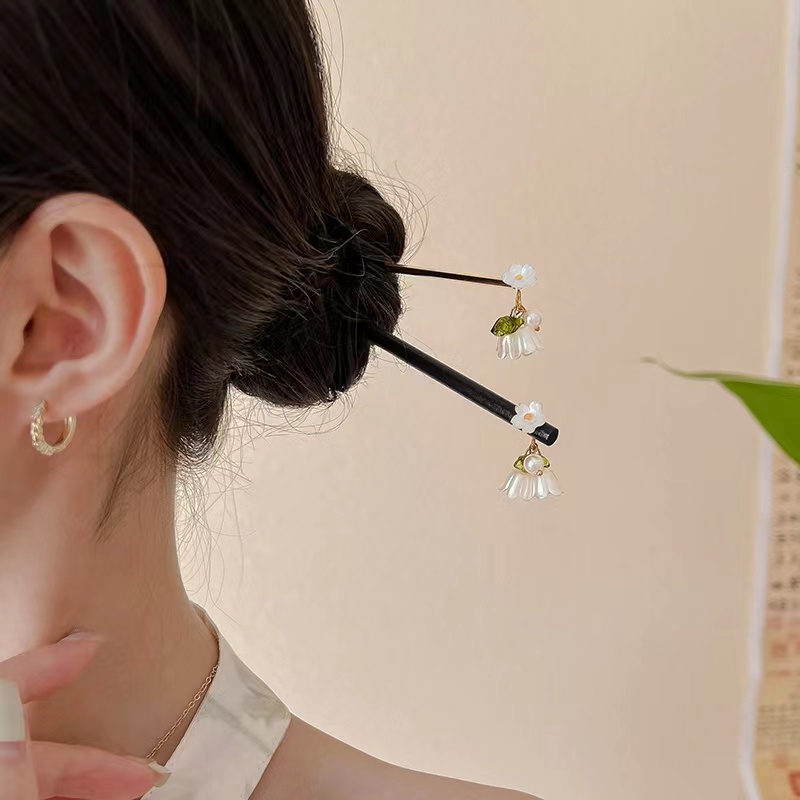 Kẹp Tóc Tua Rua Phong Cách Hàn Quốc Xinh Xắn Dành Cho Nữ