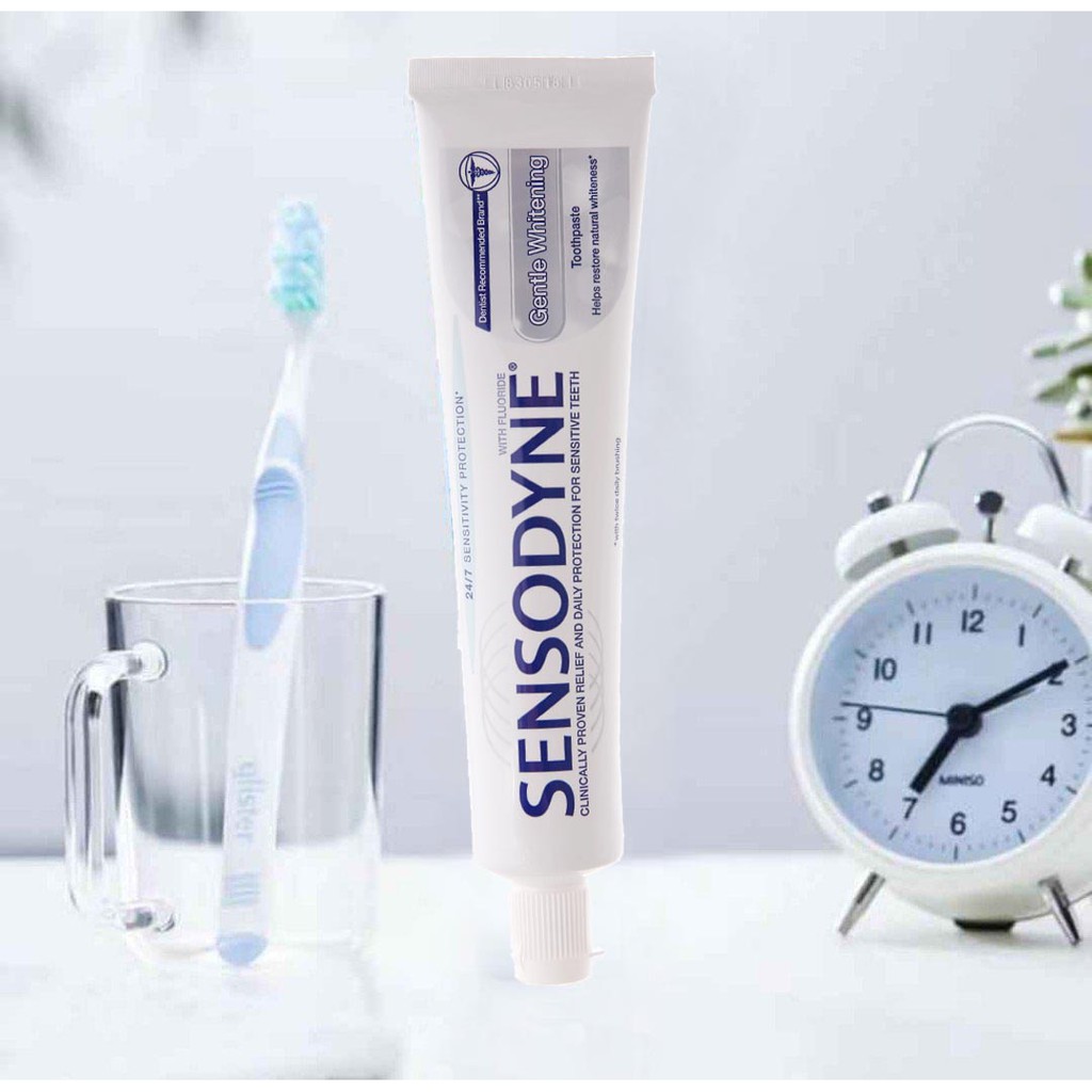 Kem Đánh Răng Trắng Sáng Sensodyne Gentle Whitening 160g