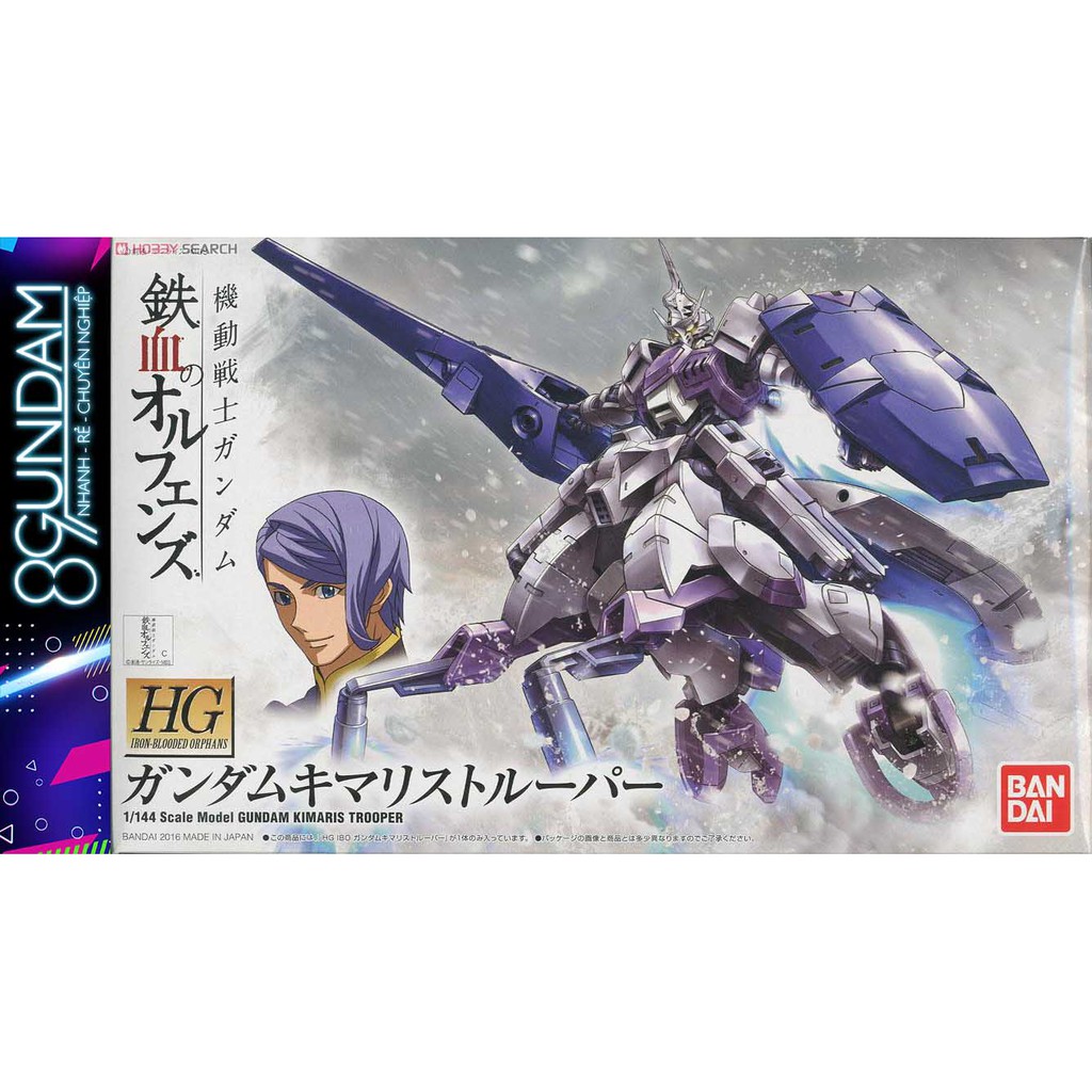 Mô Hình Lắp Ráp Gundam HG IBO Kimaris Trooper (tặng kèm base)