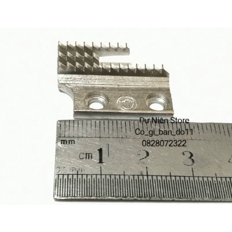 Bộ Bàn Lừa (Răng Cưa) &amp; Mặt Nguyệt Máy May Công Nghiệp 1 Kim 3 Cầu, 4 Cầu.