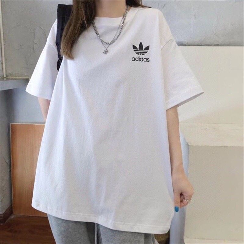Áo Thun Nữ Form Rộng Cotton Khô 3158 Unisex In Logo Das