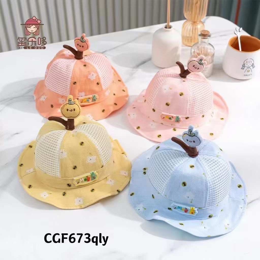 Mũ Nón Rộng Vành Thoáng Khí Hình Siêu Cute Cho Bé - Hàng Quảng Châu Cao Cấp (M3)