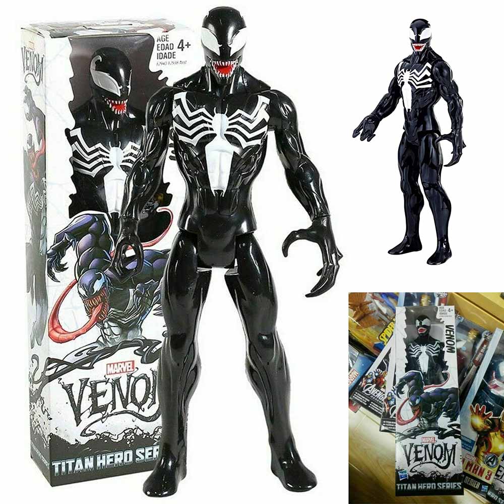 Mô hình nhân vật anh hùng Venom Avengers 4 Endgame 12" bằng pvc làm quà tặng cho bé