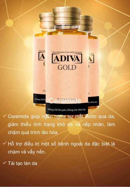 [Mã 77FMCGSALE giảm 8% đơn 500K] (CHÍNH HÃNG) 01 hộp GOLD ADIVA COLLAGEN THẾ HỆ MỚI (14 lọ/ hộp) | WebRaoVat - webraovat.net.vn